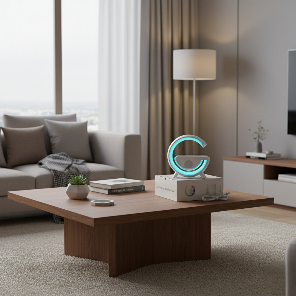 G-Speaker with wireless mobile charging bluetooth speaker