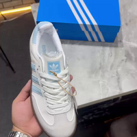 Adidas Samba Blue N Grey1