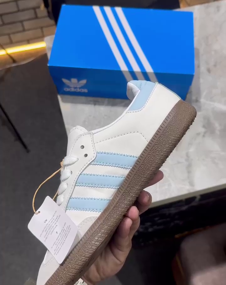 Adidas Samba Blue N Grey4