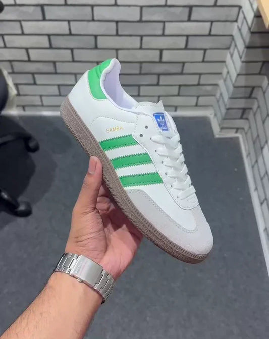 Adidas Samba Green N Grey