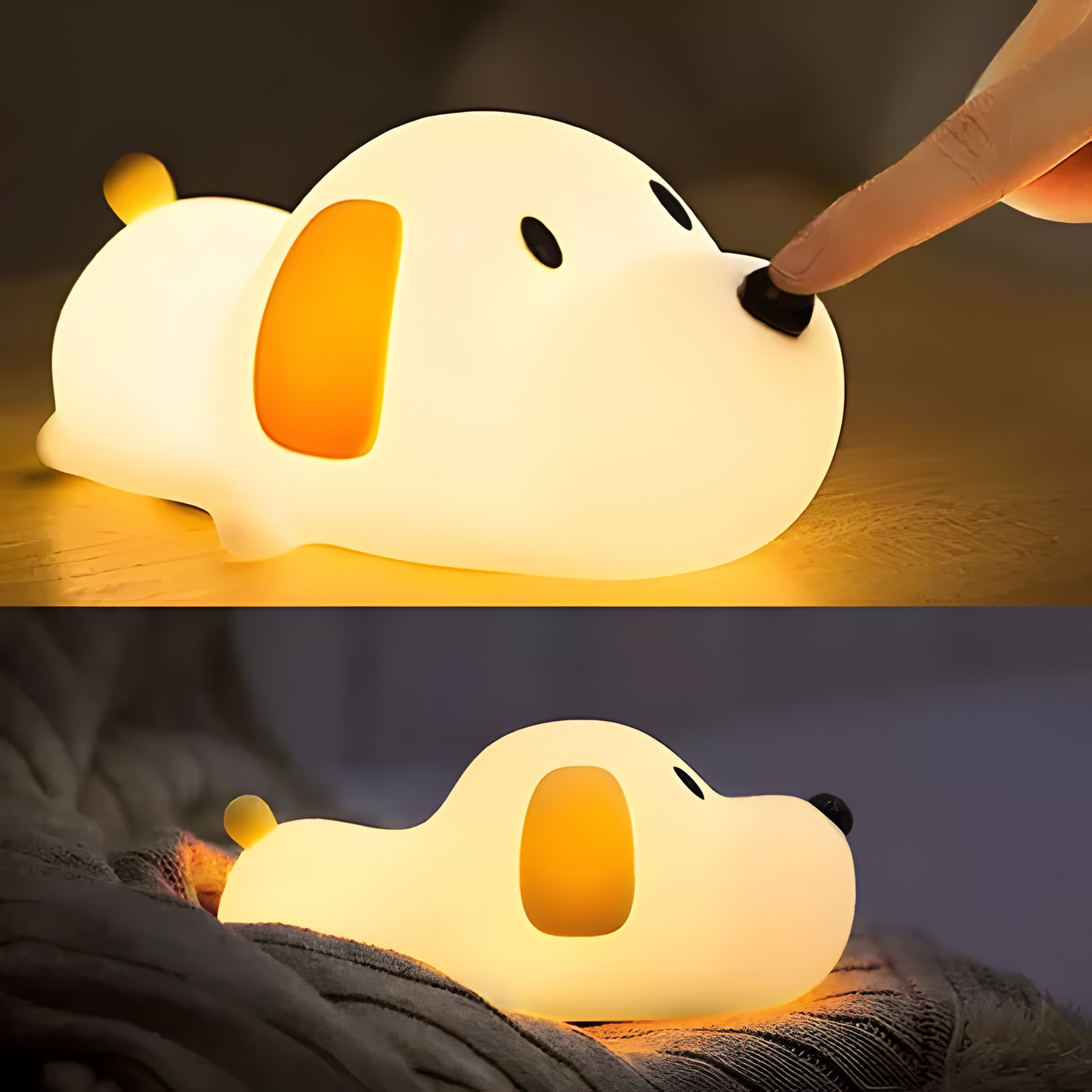 Cute Silicone Sleeping Puppy 