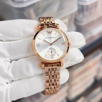Emporio Armani Rose Gold Classic Women’s Watch1