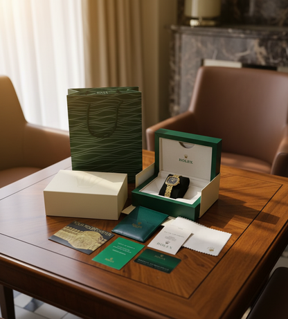 Rolex Ladies Gold-Tone Classic Watch