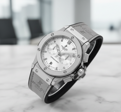 Hublot Big Bang Chronograph –  White and Grey 1