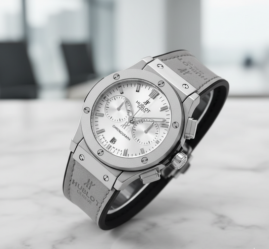Hublot Big Bang Chronograph –  White and Grey 1