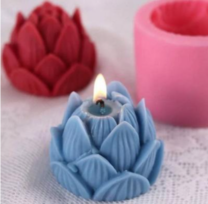 Lotus Decorative Candle