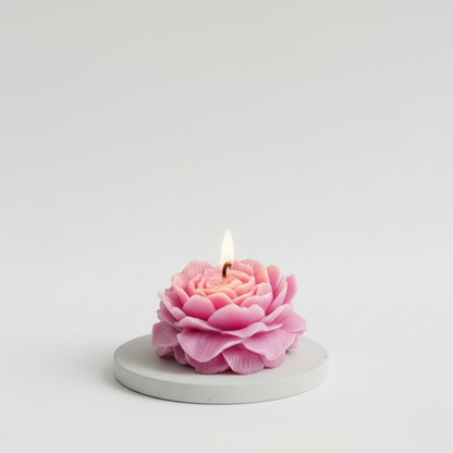 Rose Decorative Candle