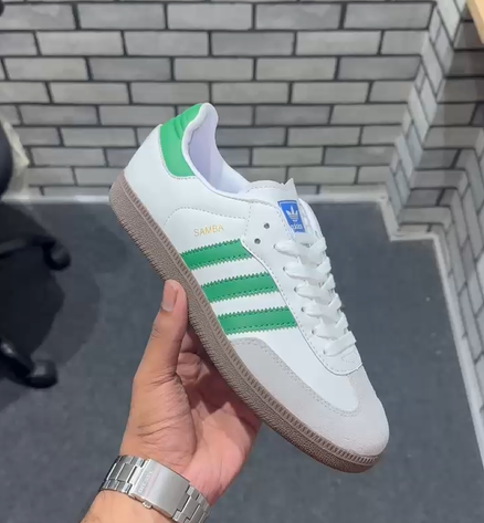 Samba Green N Grey