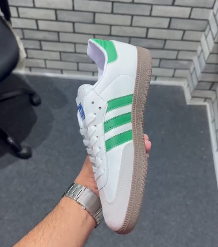 Samba Green N Grey