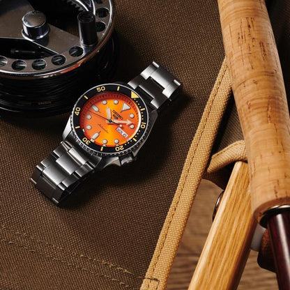 Seiko 5 Sports Orange Samurai Automatic Diver