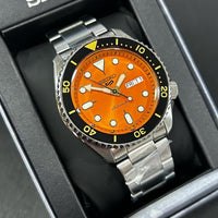Seiko 5 Sports Orange Samurai Automatic Diver