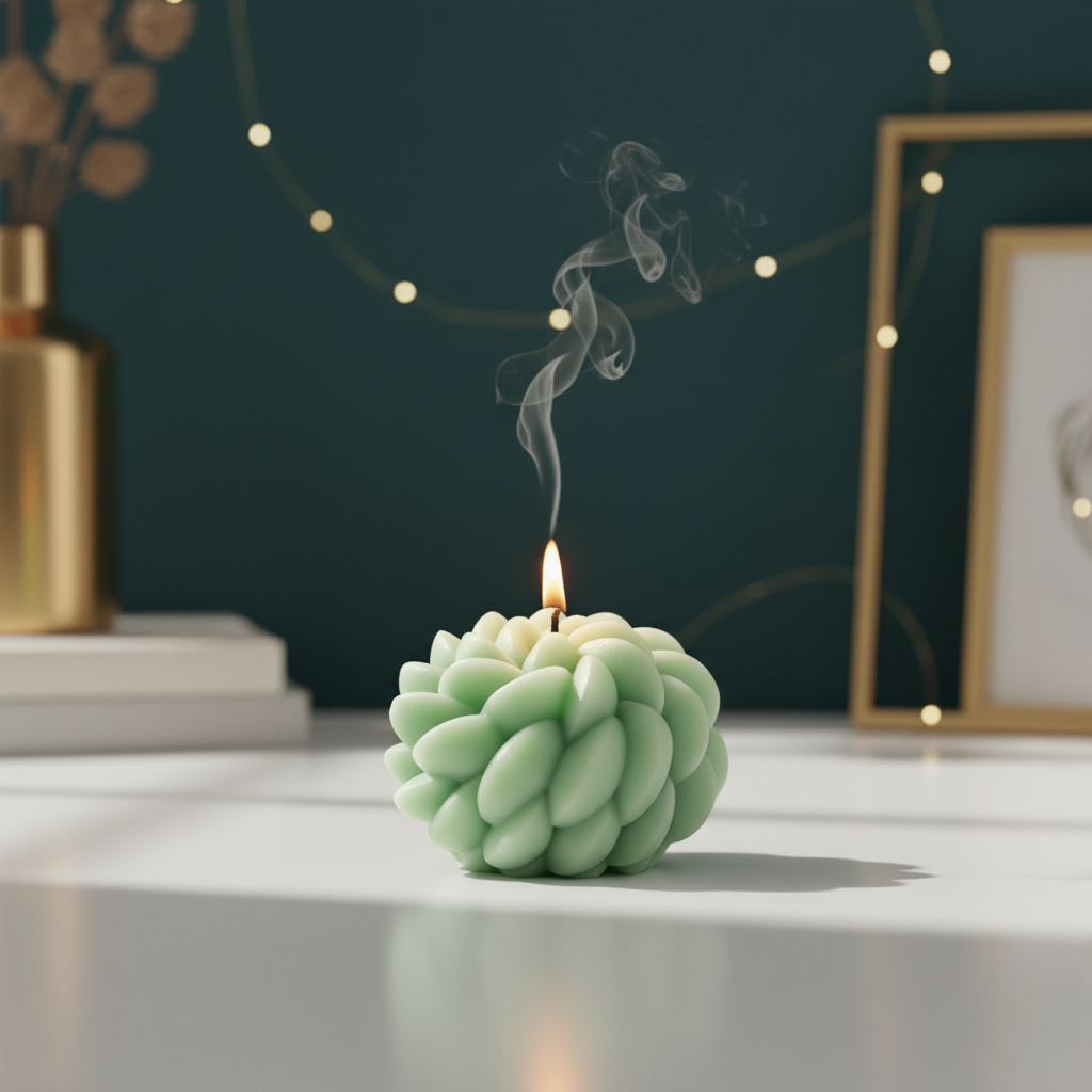 Succulent Bloom Candle