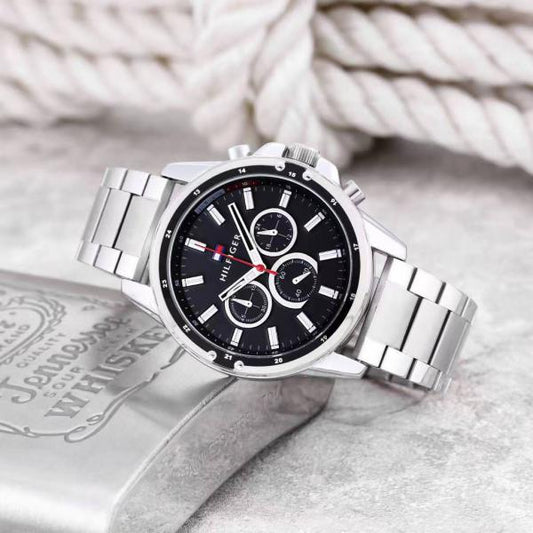 Tommy Hilfiger Mason Silver-Black