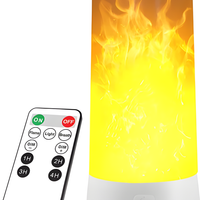 USB Rechargeable Flame Effect Night Light