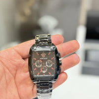 Versace Black Square Chain