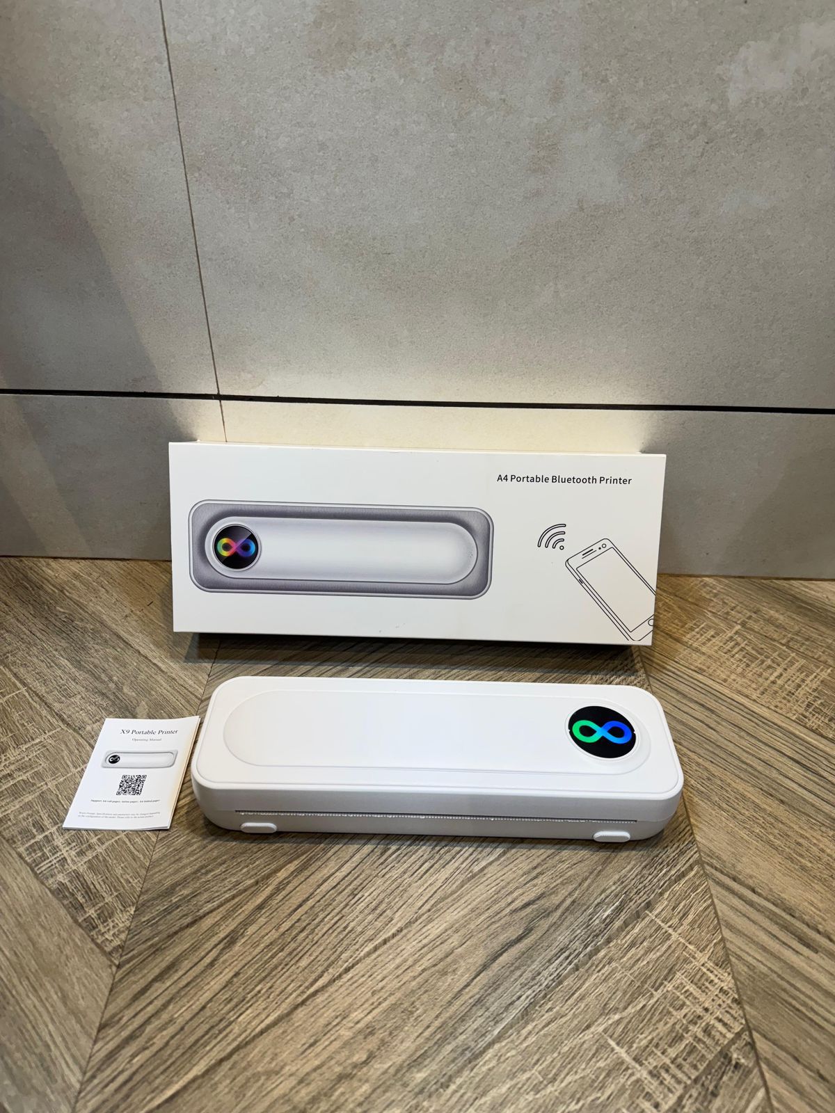 X9 Portable Wireless Printer – 2500mAh